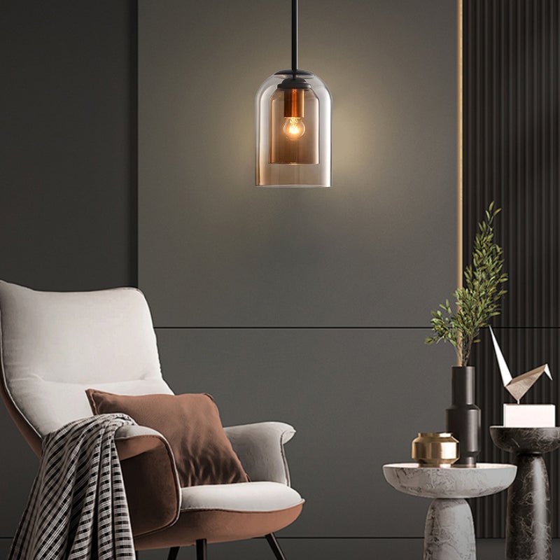 Double Glass Pendant Lamp - Image 10