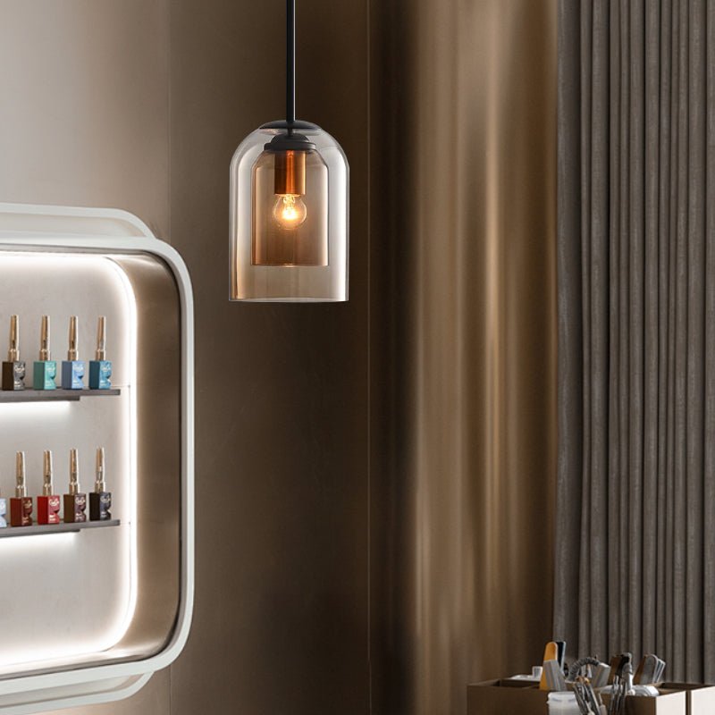 Double Glass Pendant Lamp - Image 12