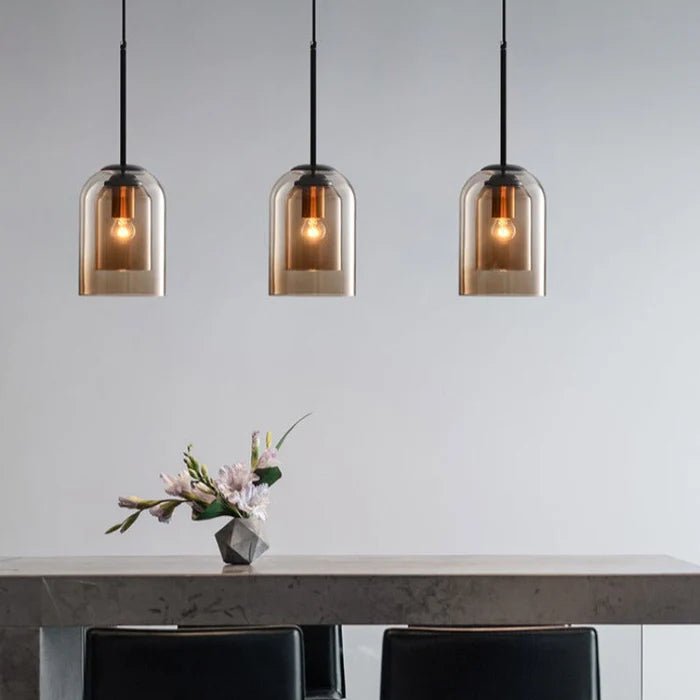 Double Glass Pendant Lamp - Image 6
